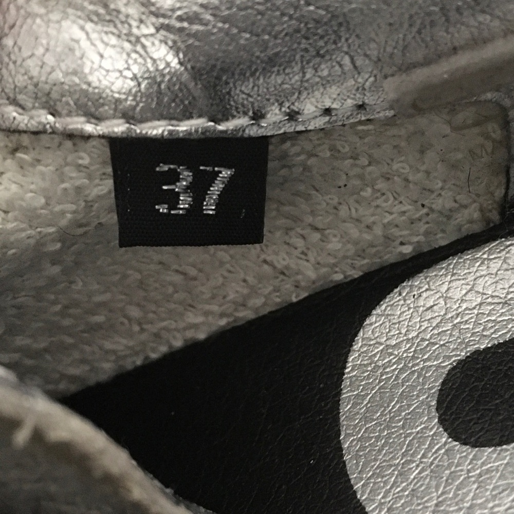 P448  John Cowiena black spots calf hair sneakers EXCELLENT!!!!!! - Picture 6 of 9